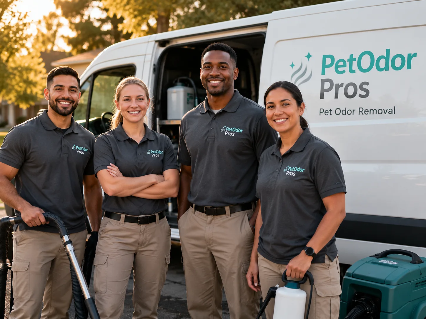 Pet Odor Removal team serving Mcdermott, OH
